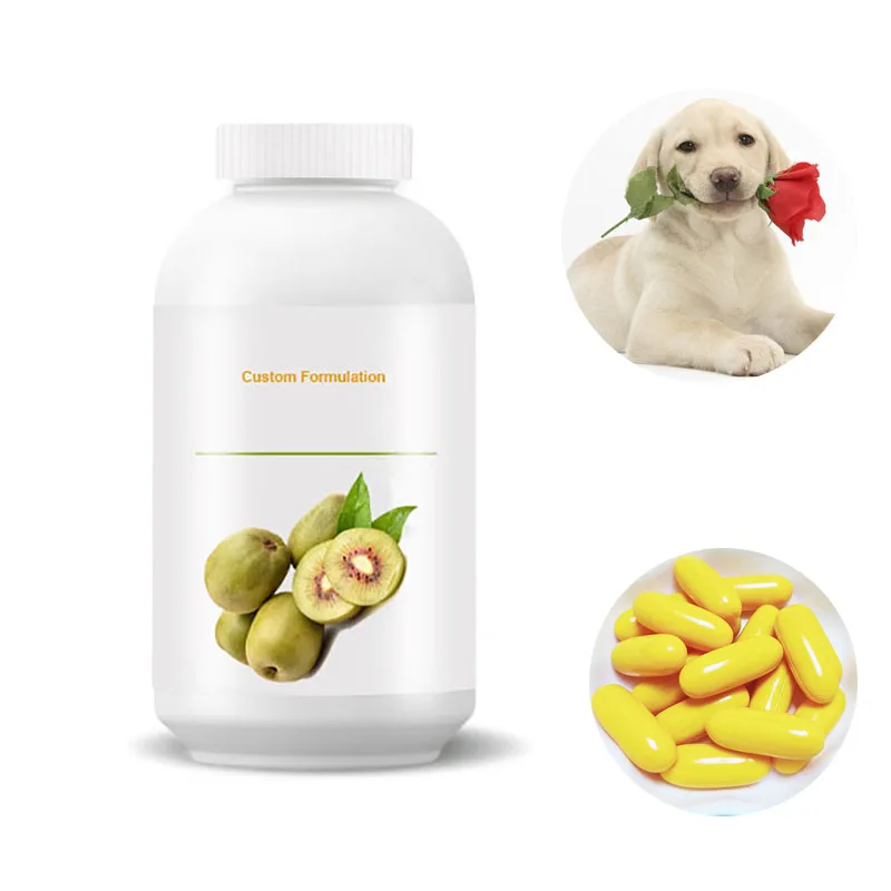 Accept Private Label Hair Oils Vitamin D Calcium Multivitamin Softgel Capsules Supplement For Pet