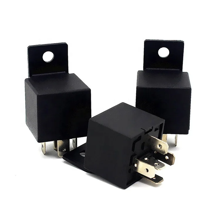 Фабрика питания Медь Материал водонепроницаемый реле автомобиля 4PIN 80A