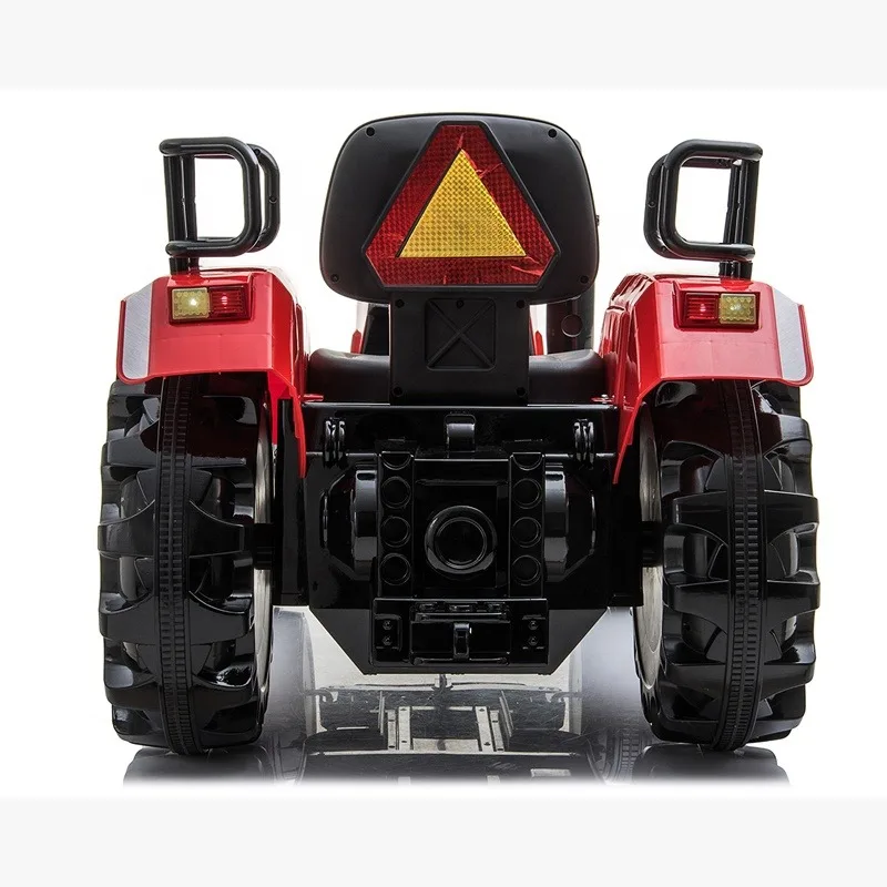 big kids electric tractor with parent remote control cheap