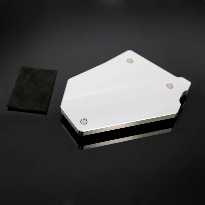 Motorcycle CNC Aluminum Alloy Kickstand Foot Side Stand Enlarge Pad Support Extension Plate for BMW R1200GS 2008-2012