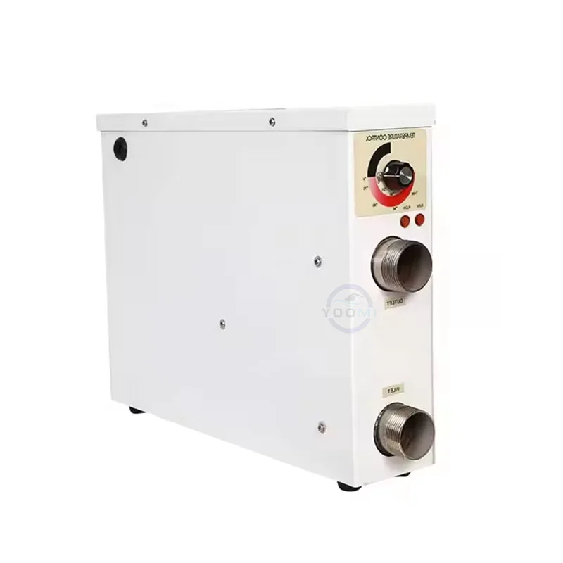 Titanium electric heater for swimming pool above ground stainless steel pool heater air source spring heater swimming pool