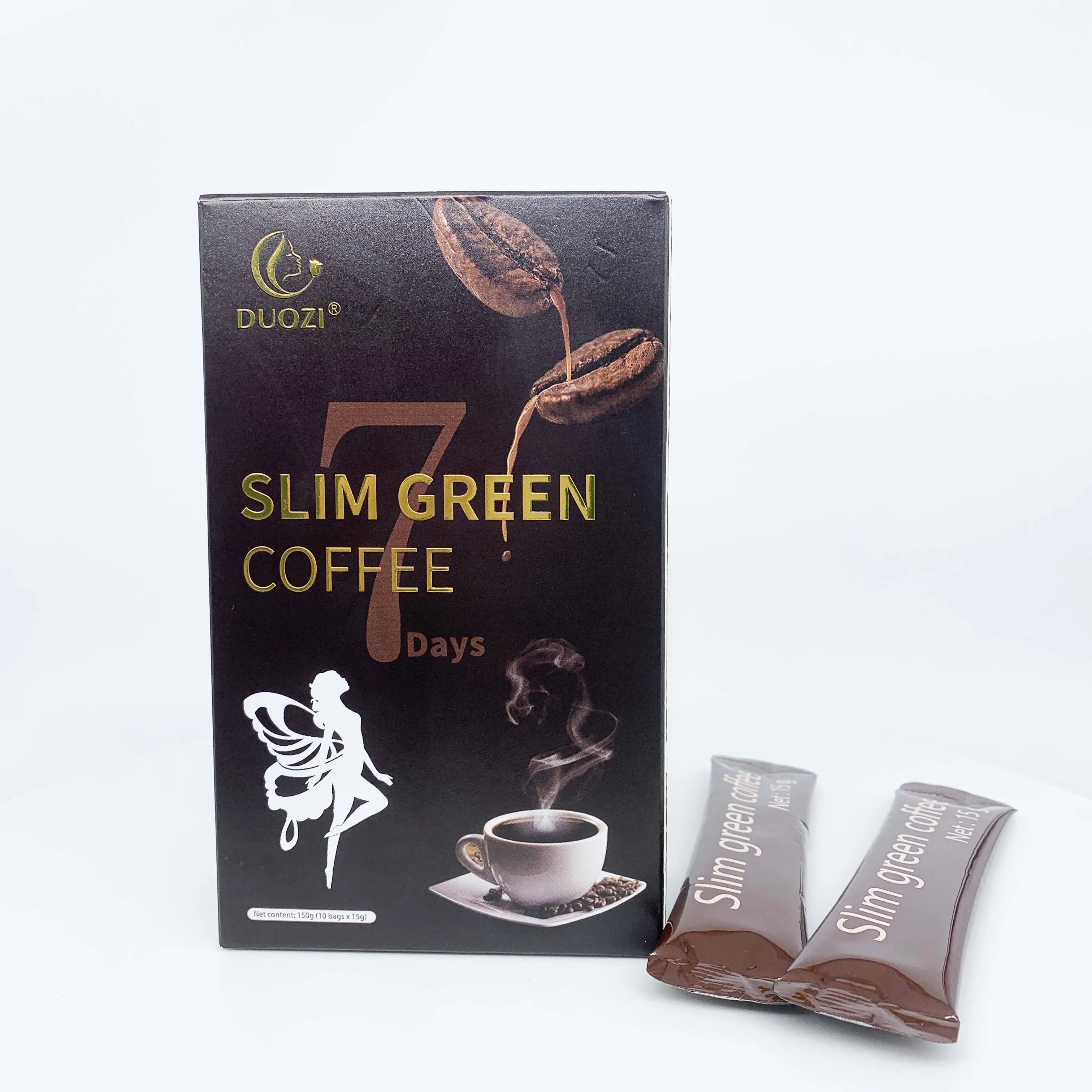 OEM Green Coffee for Weight Loss And Healthy Detox Slimming Herbal Supplements For Help Digestive Without Side Effects