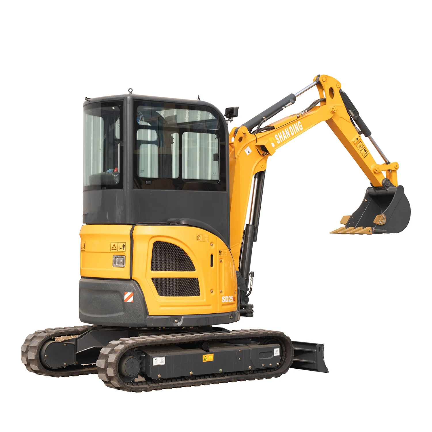 factory outlet 2.5 ton SD25U with cabin Mini Hydraulically Operated Excavator