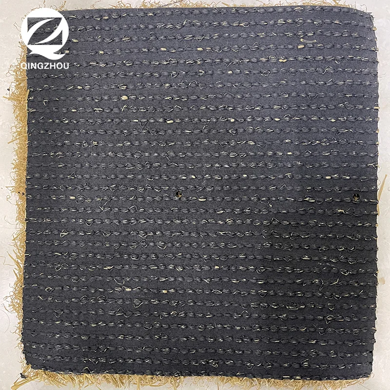 QINGZHOU artificial grass manufacturer landscape synthetic turf artificial dry grass yellow artificial grass synthetic lawn