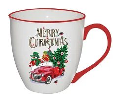 Christmas Mug Custom Made Printing Logo Ceramic Cup
