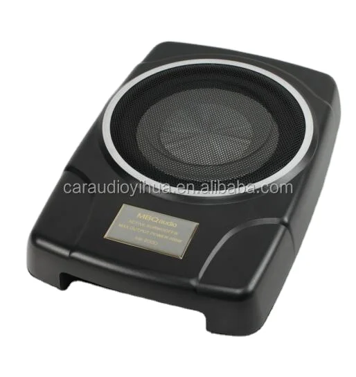 hot Sale 8 inch subwoofer car audio under seat slim woofer speaker subwoofer SPL active power subwoofer
