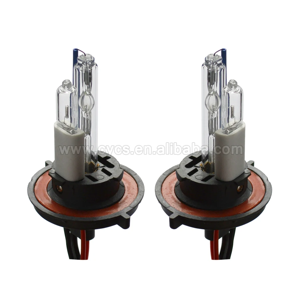  12v 35w H13-2 ксенон + галогенная HI/короче спереди и длиннее сзади) луч hid ксеноновая лампа 4300k 6000k 8000k h13 автомобиля