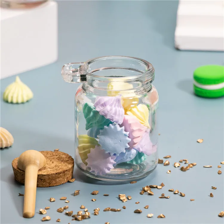 Wholesale Glass Jar With Wood Spoon And Cork 250ml