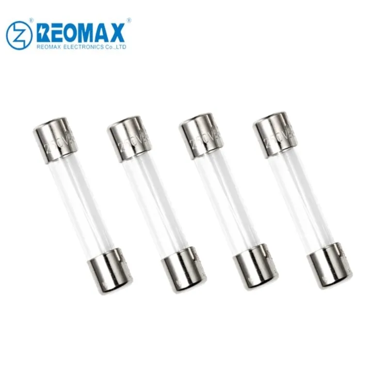 Стеклянный предохранитель 6x30 мм 6,35x32 мм 250 В/125 В 200mA-20A Быстрый Удар медленный выдувной стеклянный трубчатый предохранитель ROHS