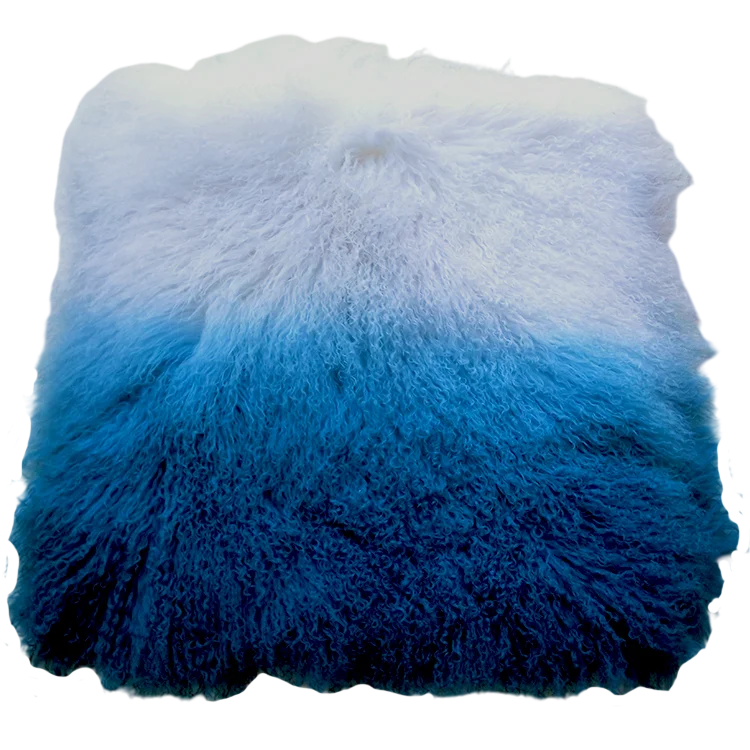 Tibet lamb fur stools/Mongolia fur/sheep skin