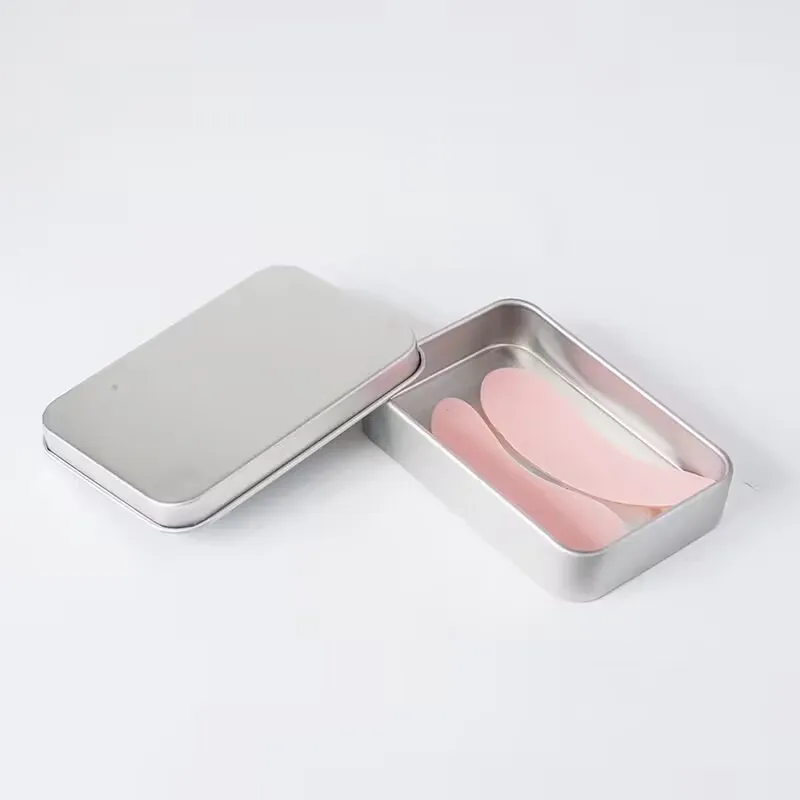 Brightening Eye Mask Skincare for Anti Aging Skincare Reusable Under Eye Patches Eco-Friendly Wrinkle Patches  with Tin Case