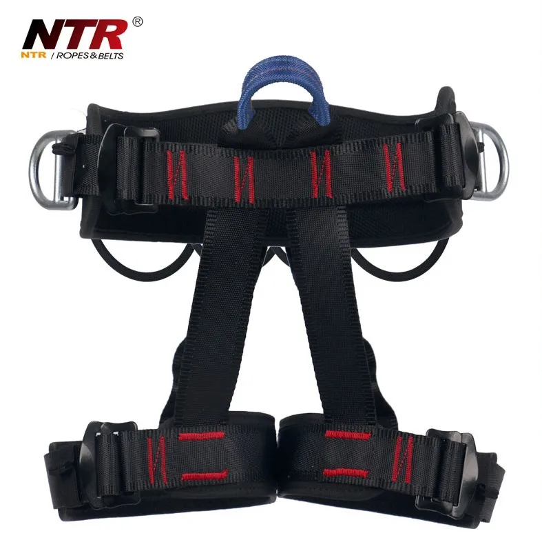 
Half Body Climbing Harness Belt for Fire Rescue High Altitude Caving Rock Climbing Rappelling Equipment 