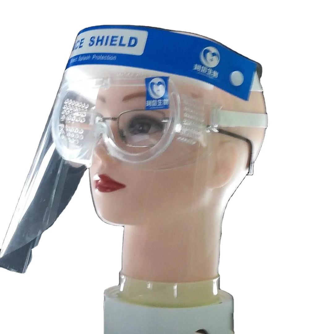 
Transparent Safety Face Shield Full Protection Visor | Adjustable | Easy to Clean | Protective Film MUST Be Peeled Off 