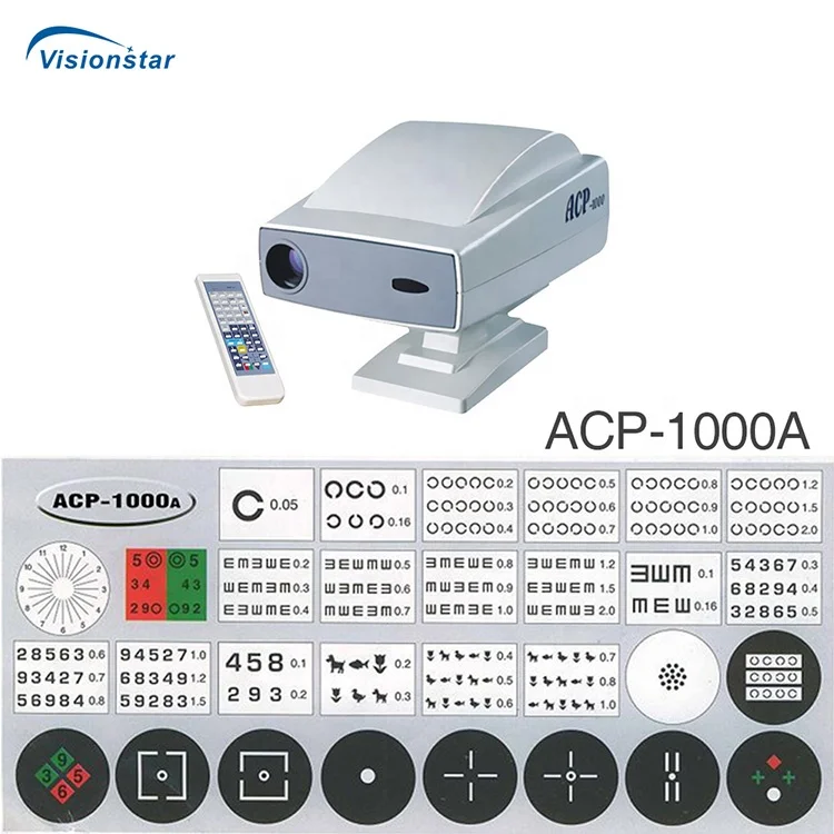 Optical Instrument ACP-1000 Ophthalmic Auto Vision Chart Projector for Glasses Shops