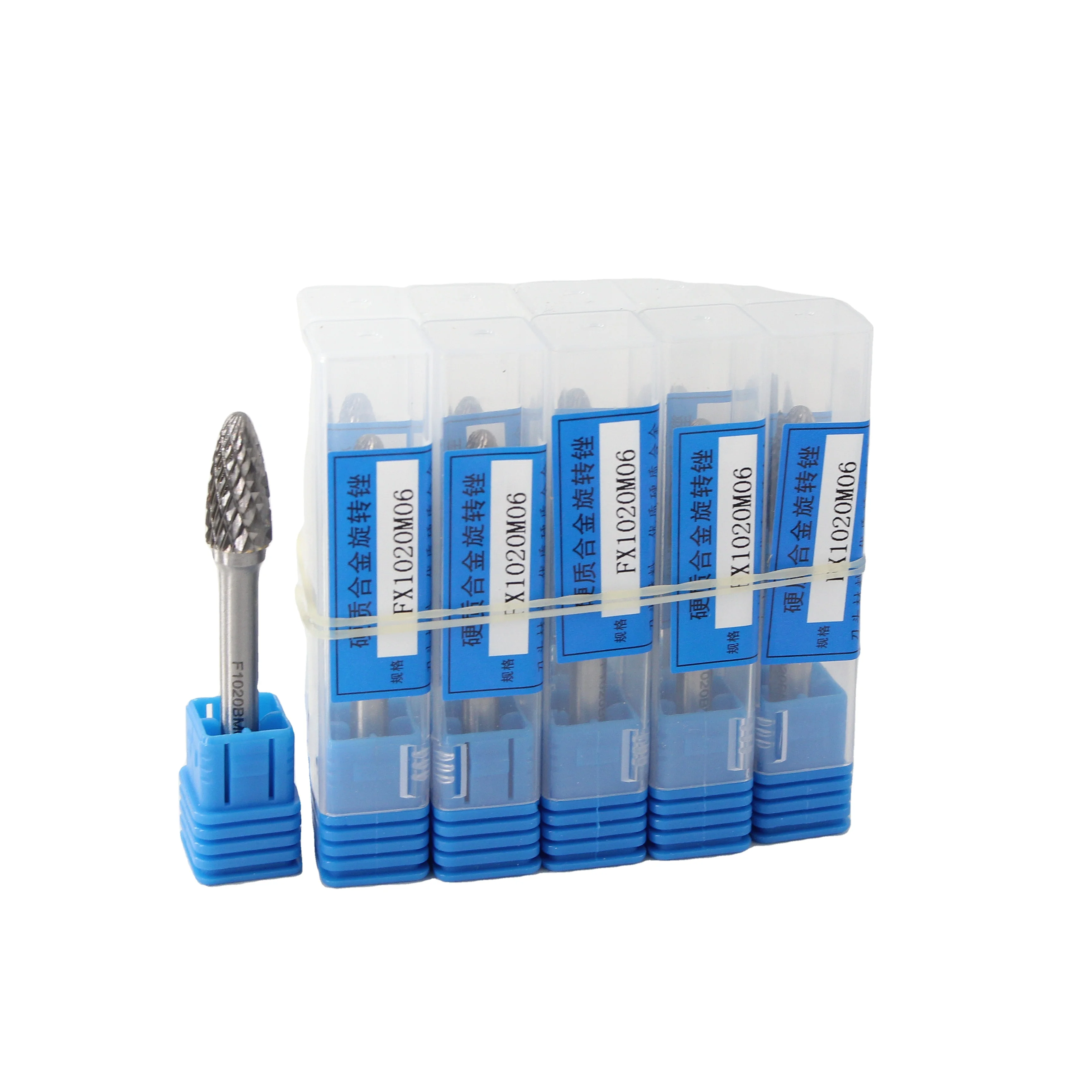 Customized 3mm6mm high quality cutting tool high speed alloy burr rotary file hard