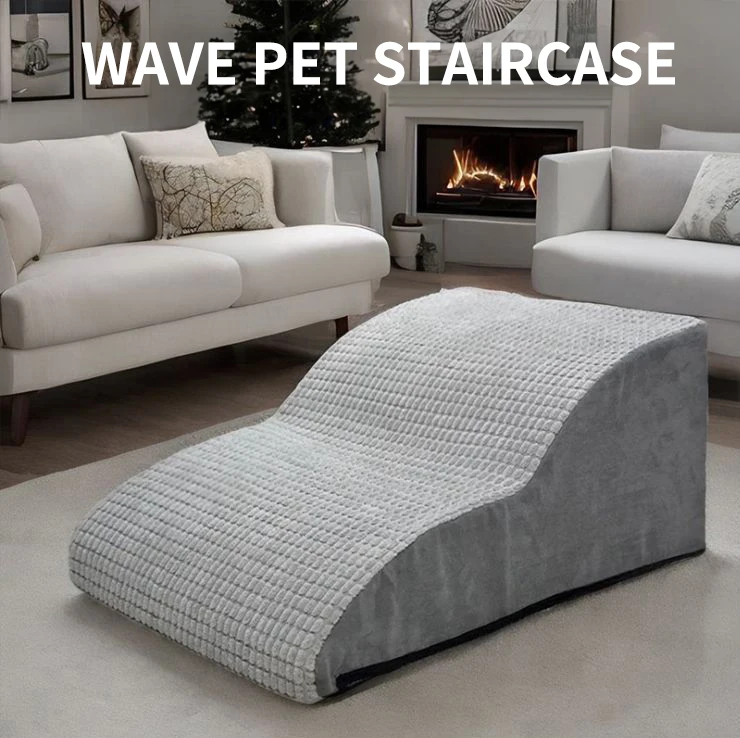 Simple Design Living Room Pet Ladder Ramps Dog Steps Stairs Pet Stairs for Sofa or Bed