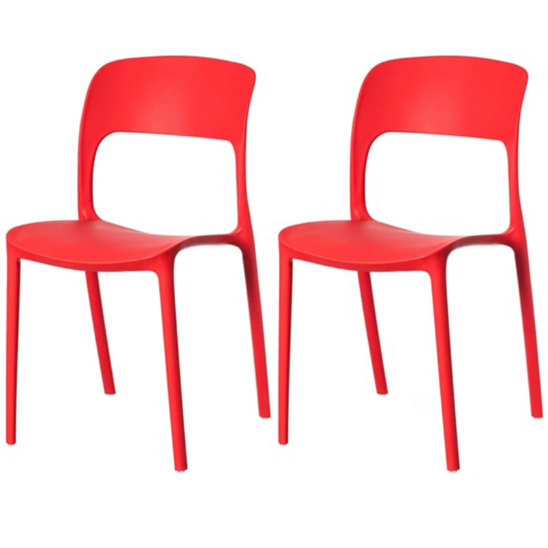 Nordic Wholesale Lightweight Grace Simple Design Plastic Dining Chairs