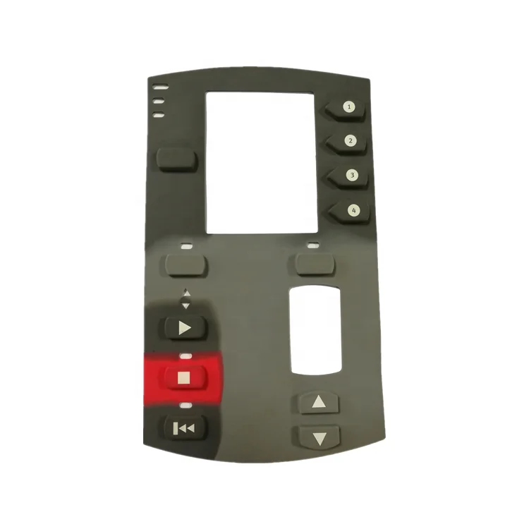 Custom Carbon Conductive Pill OEM Rubber Silicone Keypad Keyboard Membrane Switch