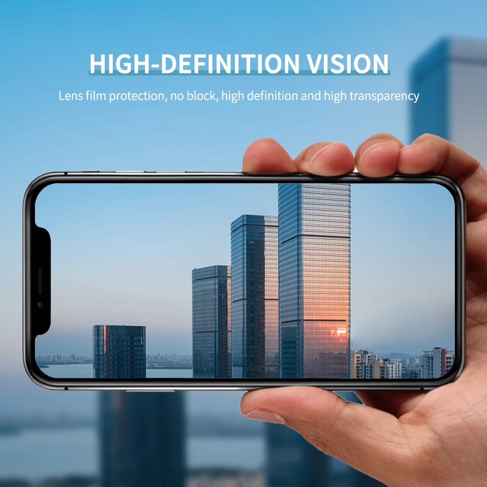 Для iPhone 13 Pro камера защитное устройство для объектива с уровнем твердости 9H Защитная пленка экрана из закаленного стекла 12/ мини-камера