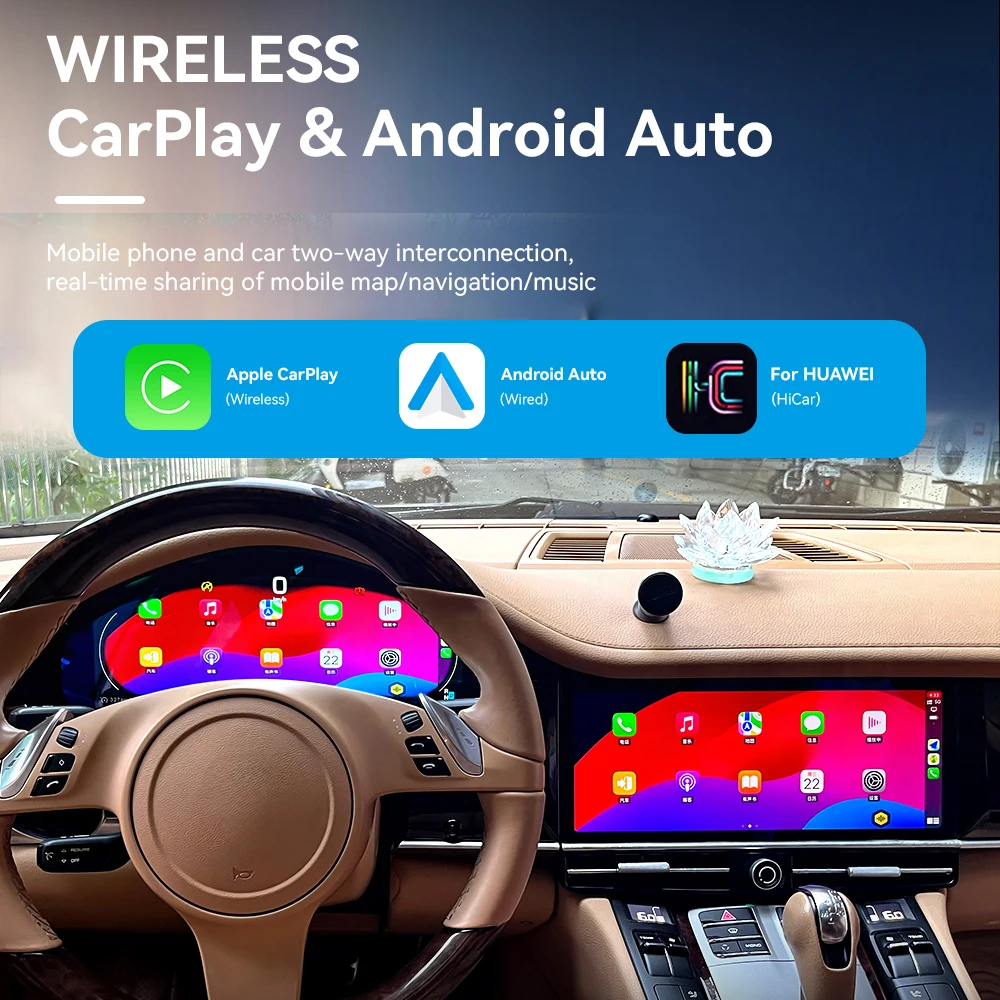 Digital Cluster 12.3 Inch Carplay For Porsche Panamera 2010-2017 Multimedia Player Cockpit Speed Meter Car Dashboard Panel