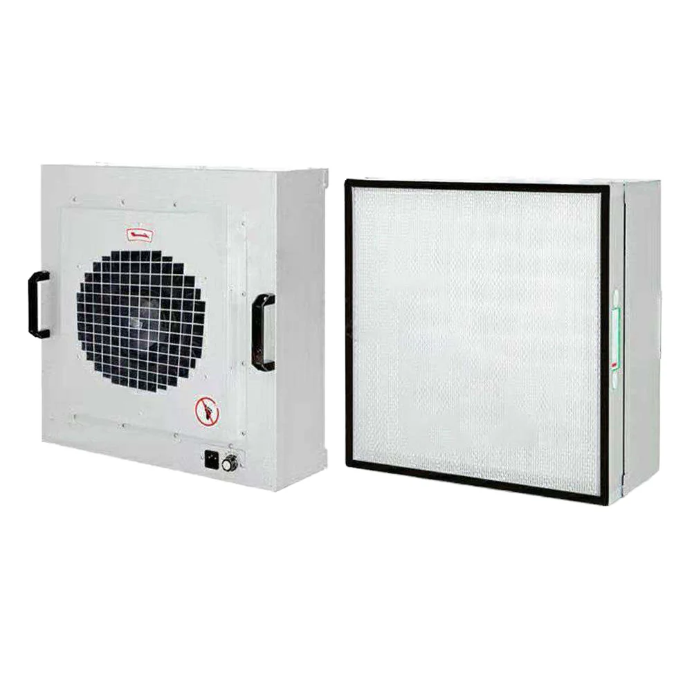 Легкий тонкий DC AC Cleanroom 2x4 2x2 ULPA HEPA H14 ламинарный Вытяжной Фильтр для вентилятора
