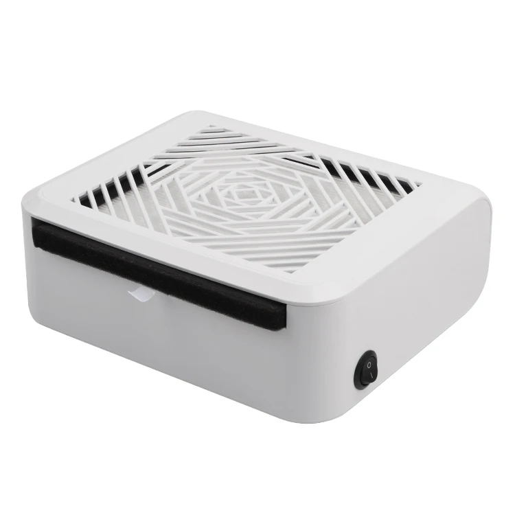 801 Professional Electric Manicure Nail Vacuum Cleaner Suction Fan Dust Collector for Acrylic Dip Nails Poly Nail