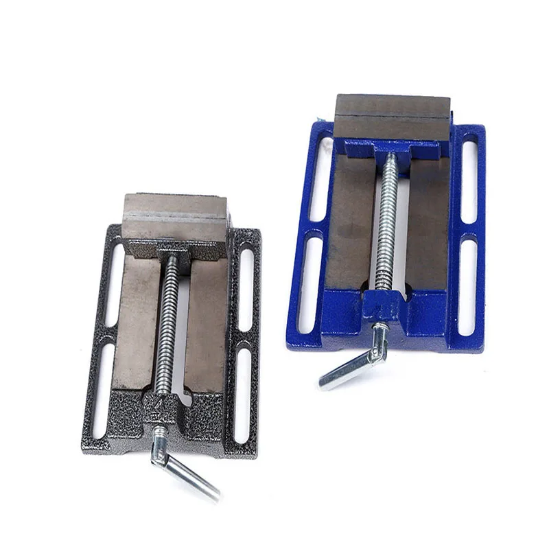 Supply American style milling machines flat nose pliers drilling machine fixtures woodworking table pliers table vice pliers