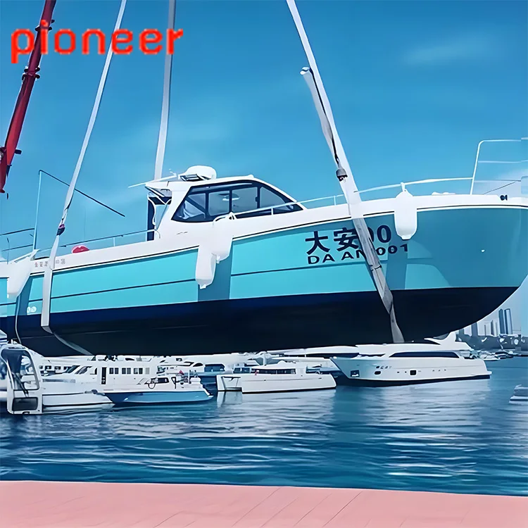 Оптовая Продажа с фабрики Спортивная рыбацкая лодка Роскошная алюминиевая яхта сертификацией