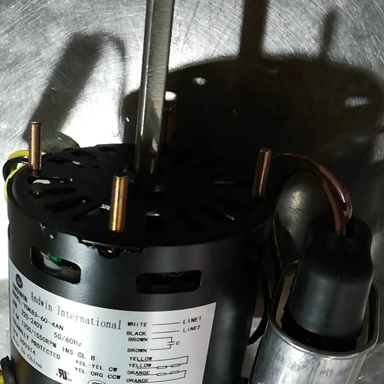 Hot sale small waterproof ac electric motor low rpm 120v AC fan motor