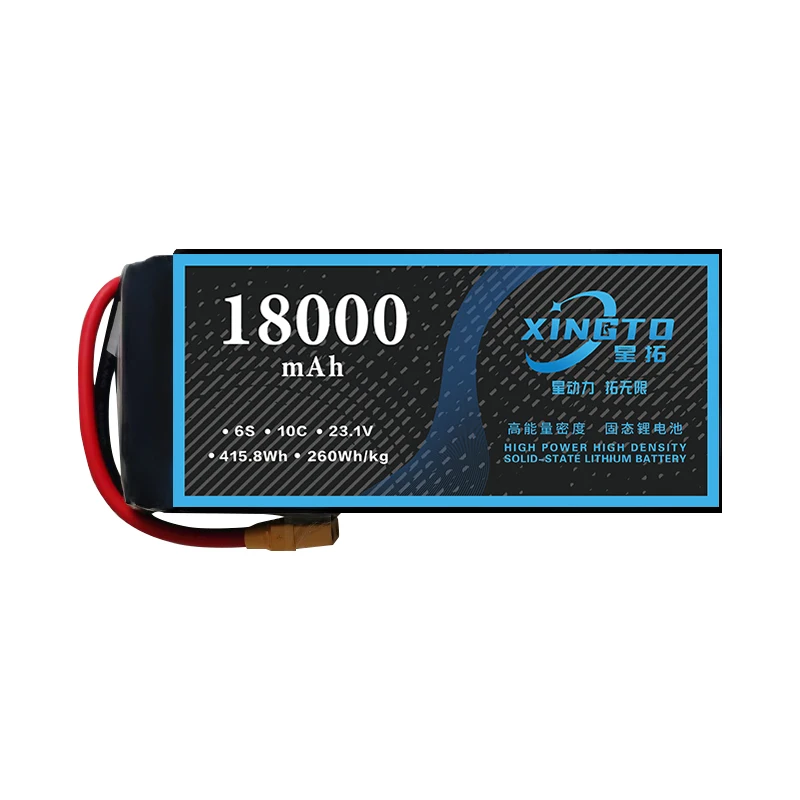 China Factory Produce Customization Hv Lion Solid-state Lithium Ion Battery High Voltage 6s 18Ah 23.1v for Industrial Drones