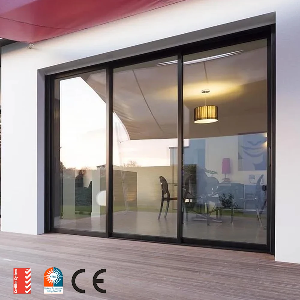 3 track sliding door system customize sliding door with mosquito net japanese sliding doors