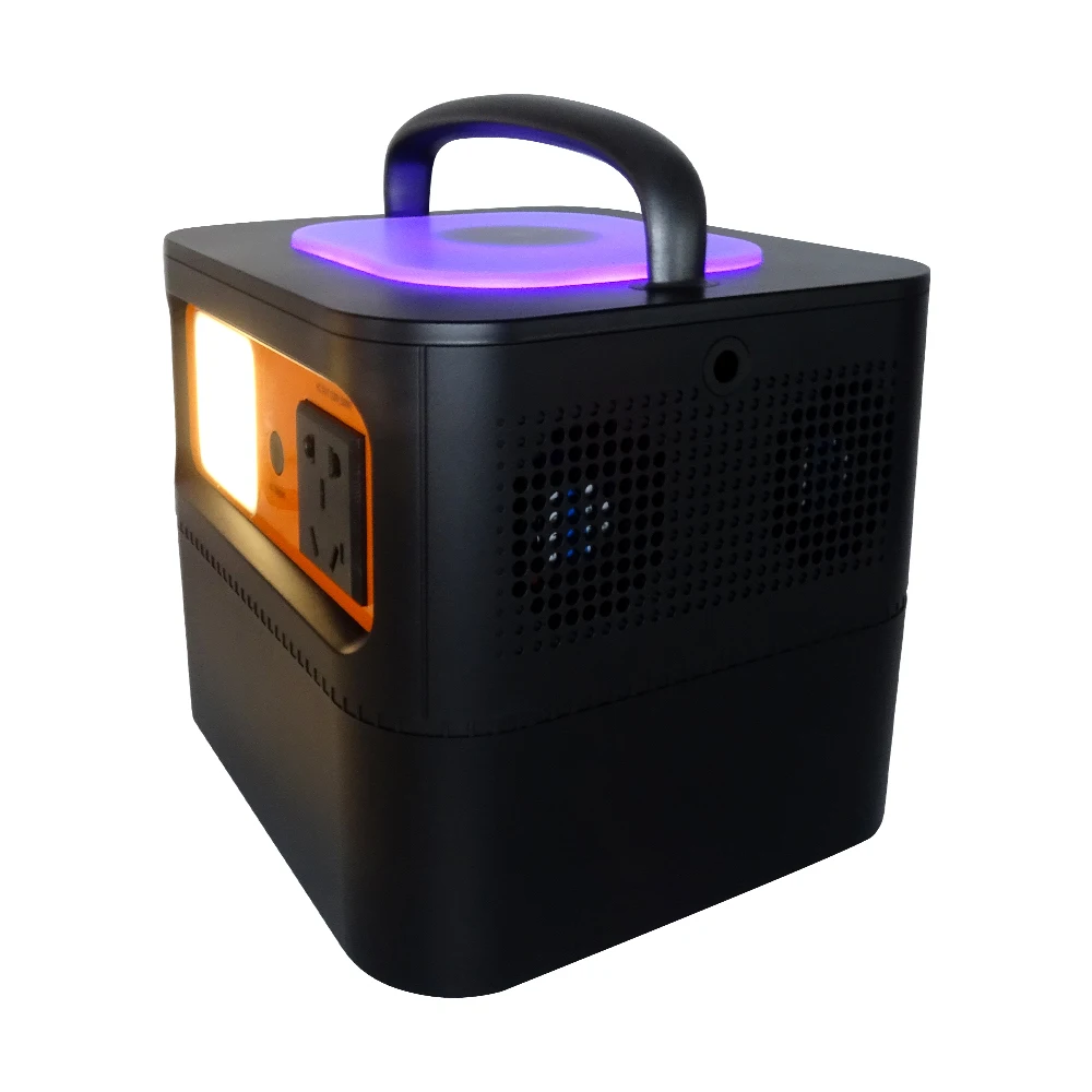 Long Cycle Life USB Charger 500W Portable Power Station for Mobile Phone Laptop Drone Car Refrigerator Camera Projector