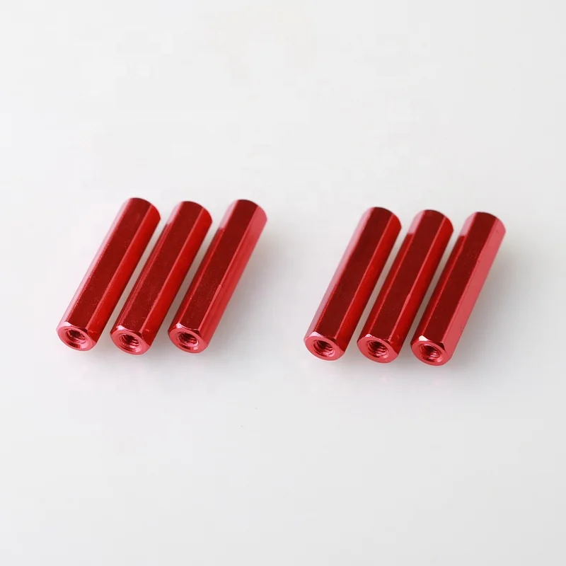 Wholesale Colorful Aluminum Standoff Female To Female Aluminum Sign Standoff Spacer Pillar