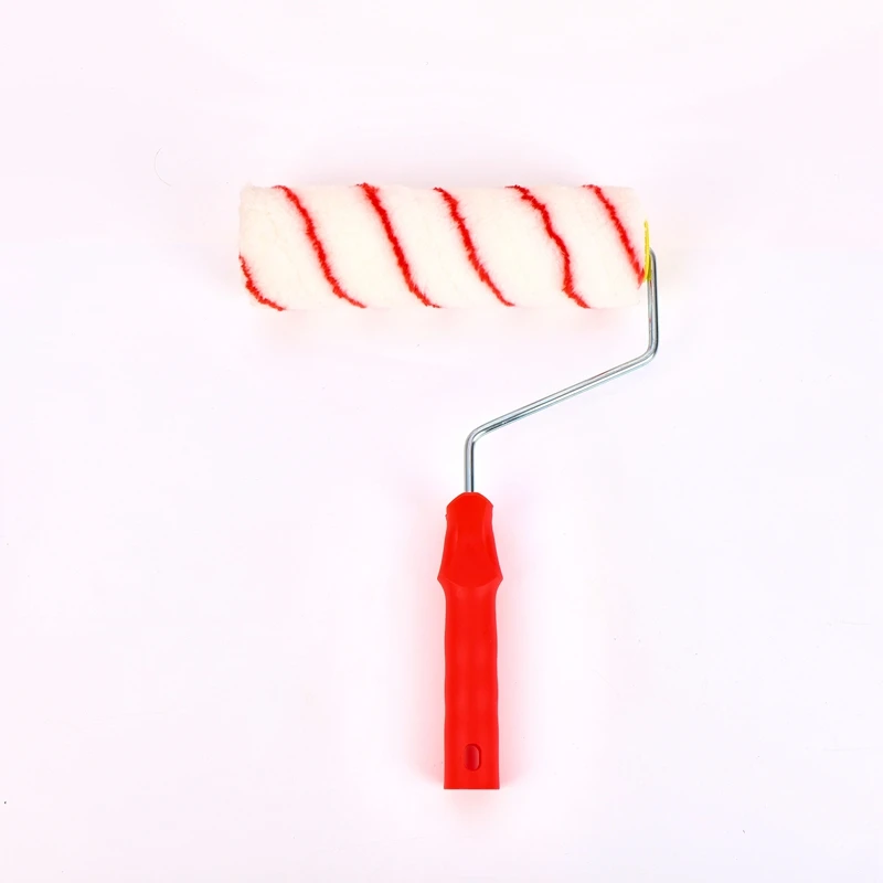 Factory Price BIYU Roller Painting Double Pattern 9 Inch Decorative Paint Roller Brush