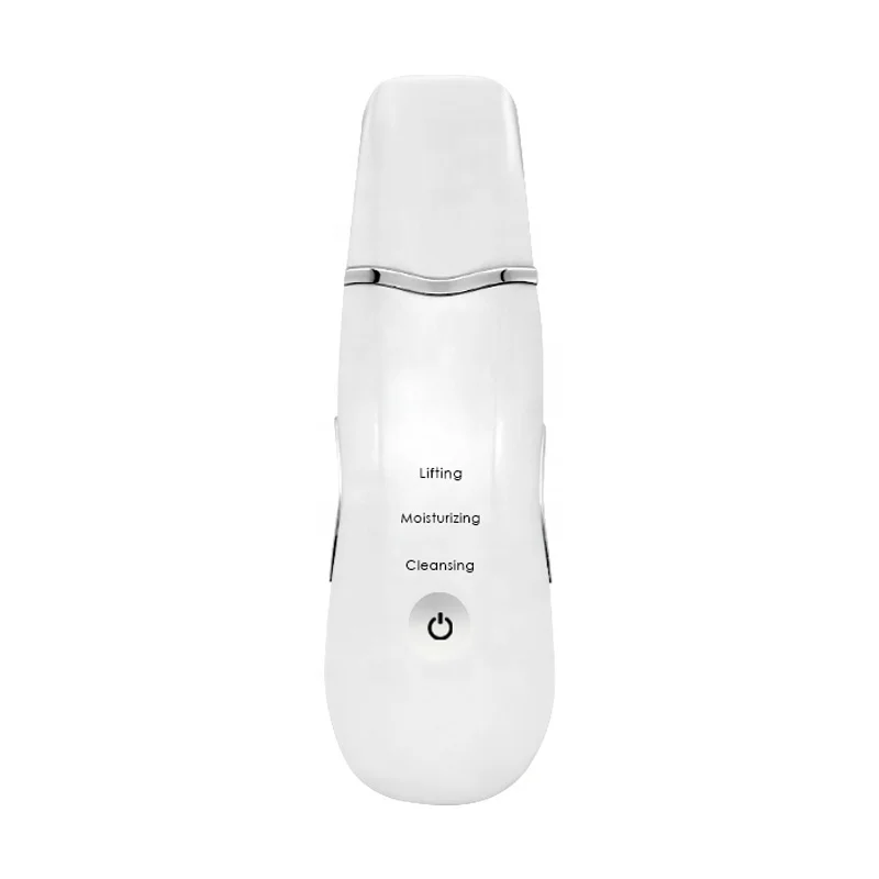 Electric Facial Dead Skin Peeling Sonic Cleaning Portable Ion Ultrasound Facial Spatula Face Peeling Ultrasonic Skin Scrubber