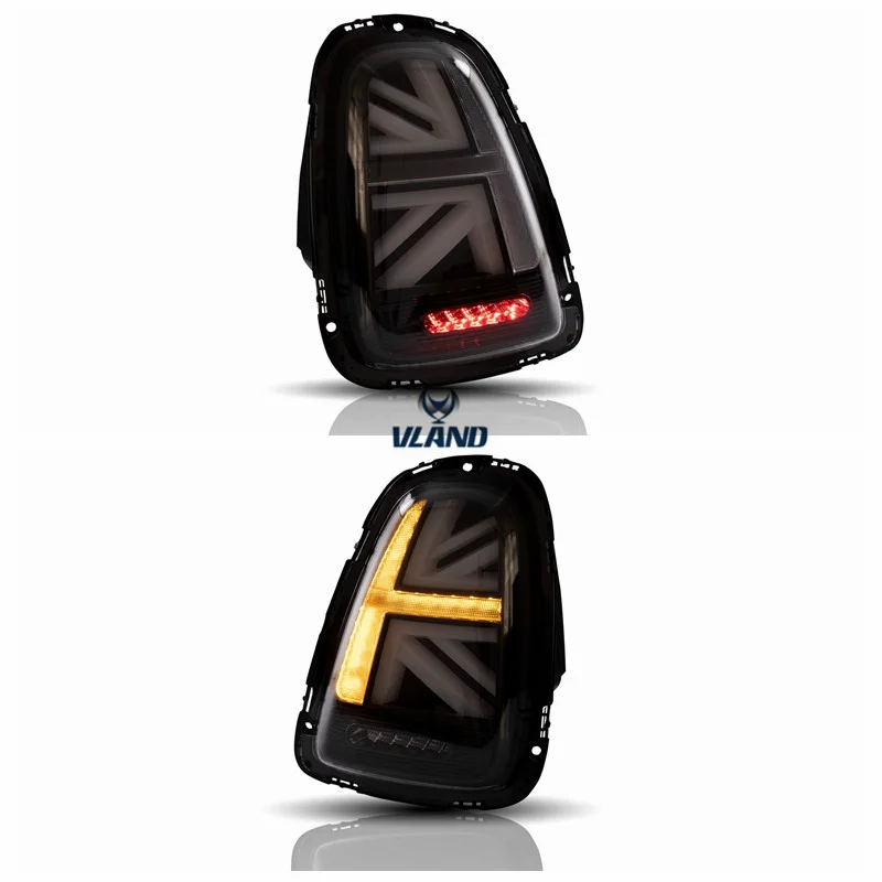 VLAND Factory 2th Gen Mk II One Hardtop SD R56 R57 R58 R59 Rear Lamp LED 2007-2013 Cooper S Tail lights Assembly For BMW Mini