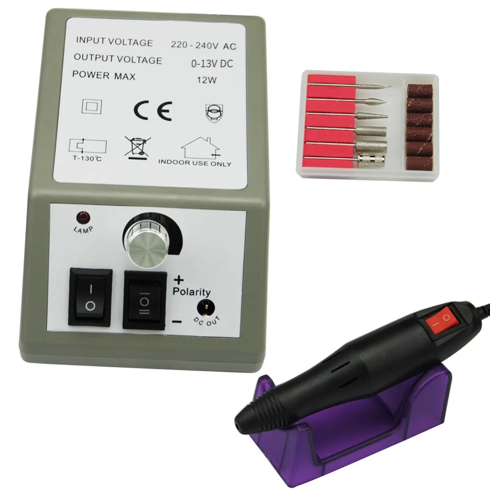 Новинка 2021 Высококачественная электрическая машинка для маникюра tyoe 10 Вт 12 220 В 240 в 2000 об/мин