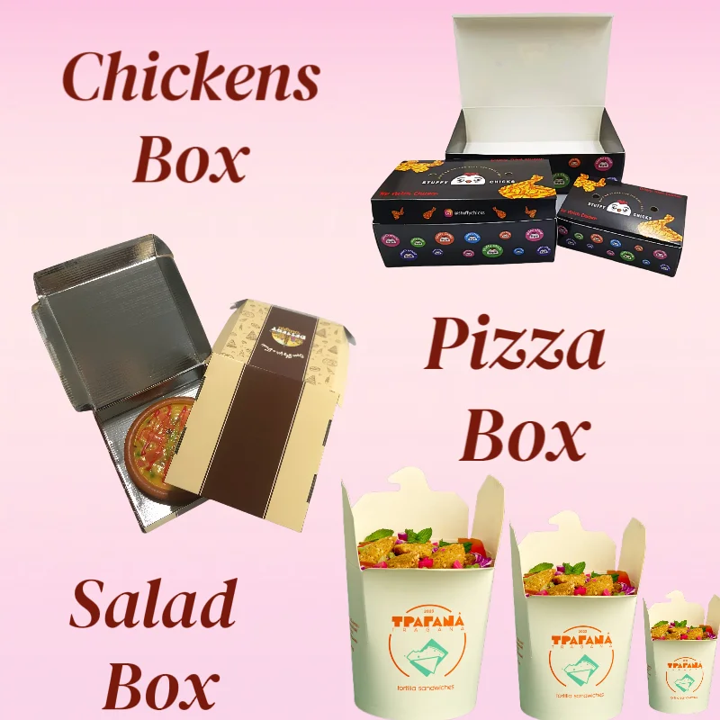 Custom printed food packaging boxes churros box churro gift bags cardboard box with dipping paper inserts cookie container