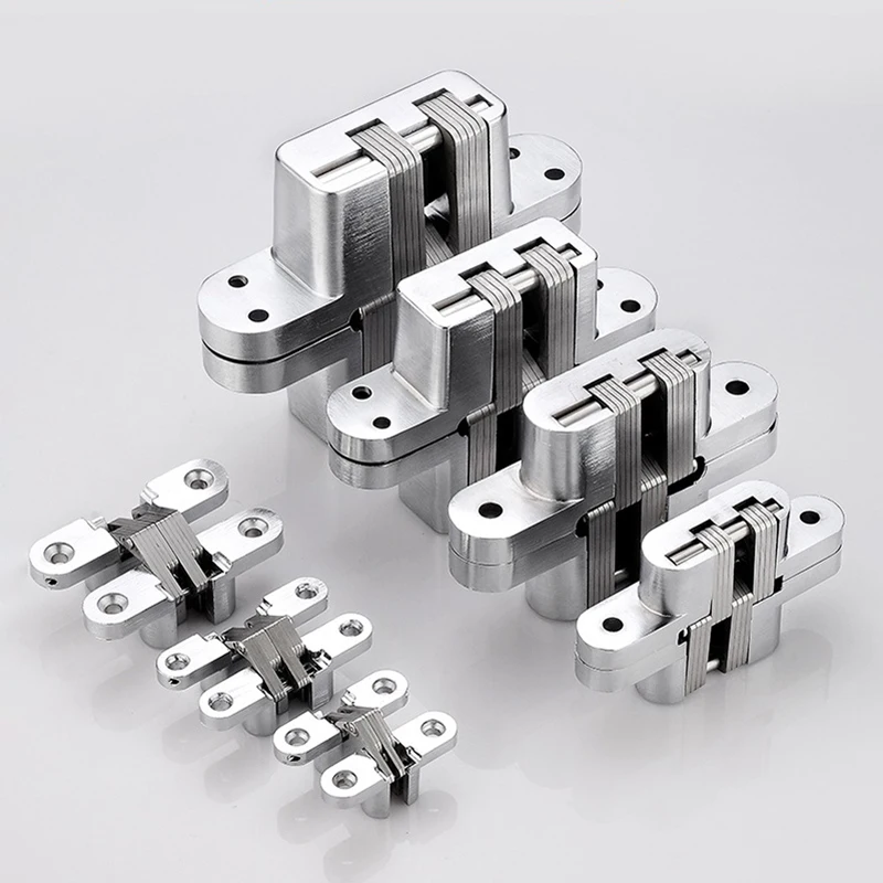 2025 Hot Sell Furniture Door Hidden Hinge 180 Degree Folding Rotating Door Hinges