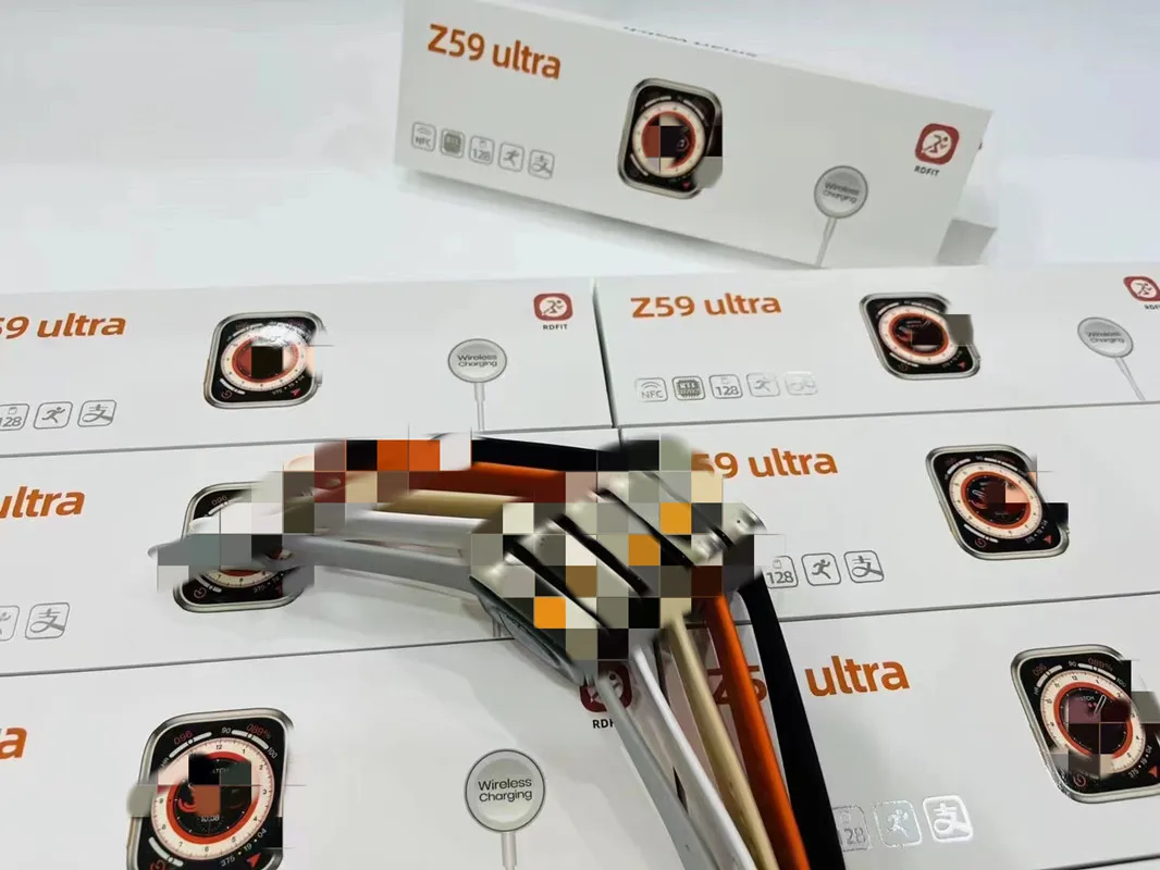 OEM 2022 Z59 ultra smartwatch serie 8, 2.02 lcd rdfit Fitness NFC alipay wireless charge reloj watch 8 for series 8 smart watch