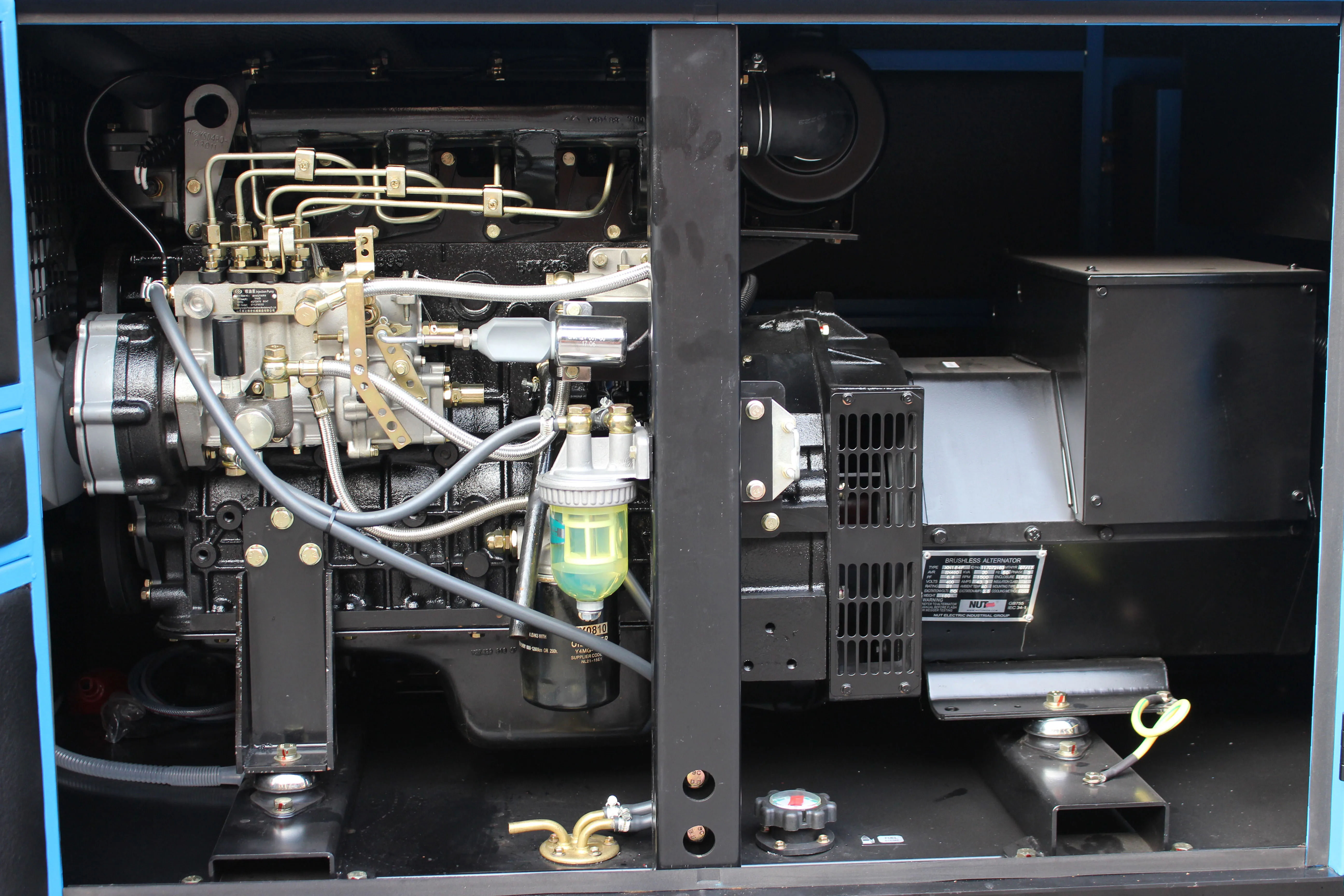 NUT 25kva 50kva silent solar station hand crank dynamo battery generator portable power station