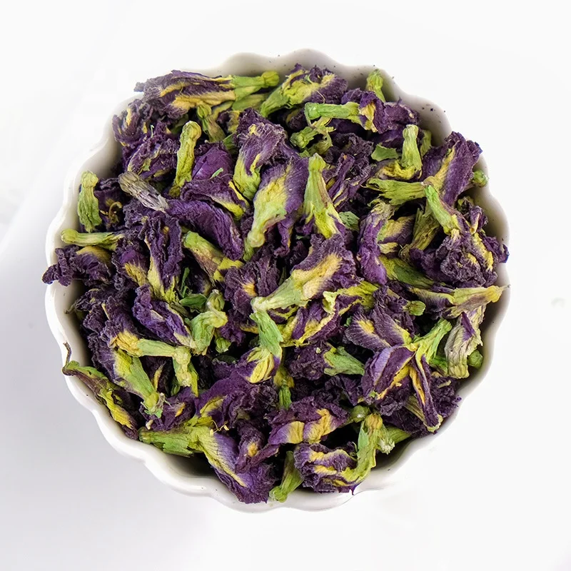 Wholesale Premium Private Label Dried Butterflypea Flower Tea Energy Drink Health Herbs Healthcare Supplement