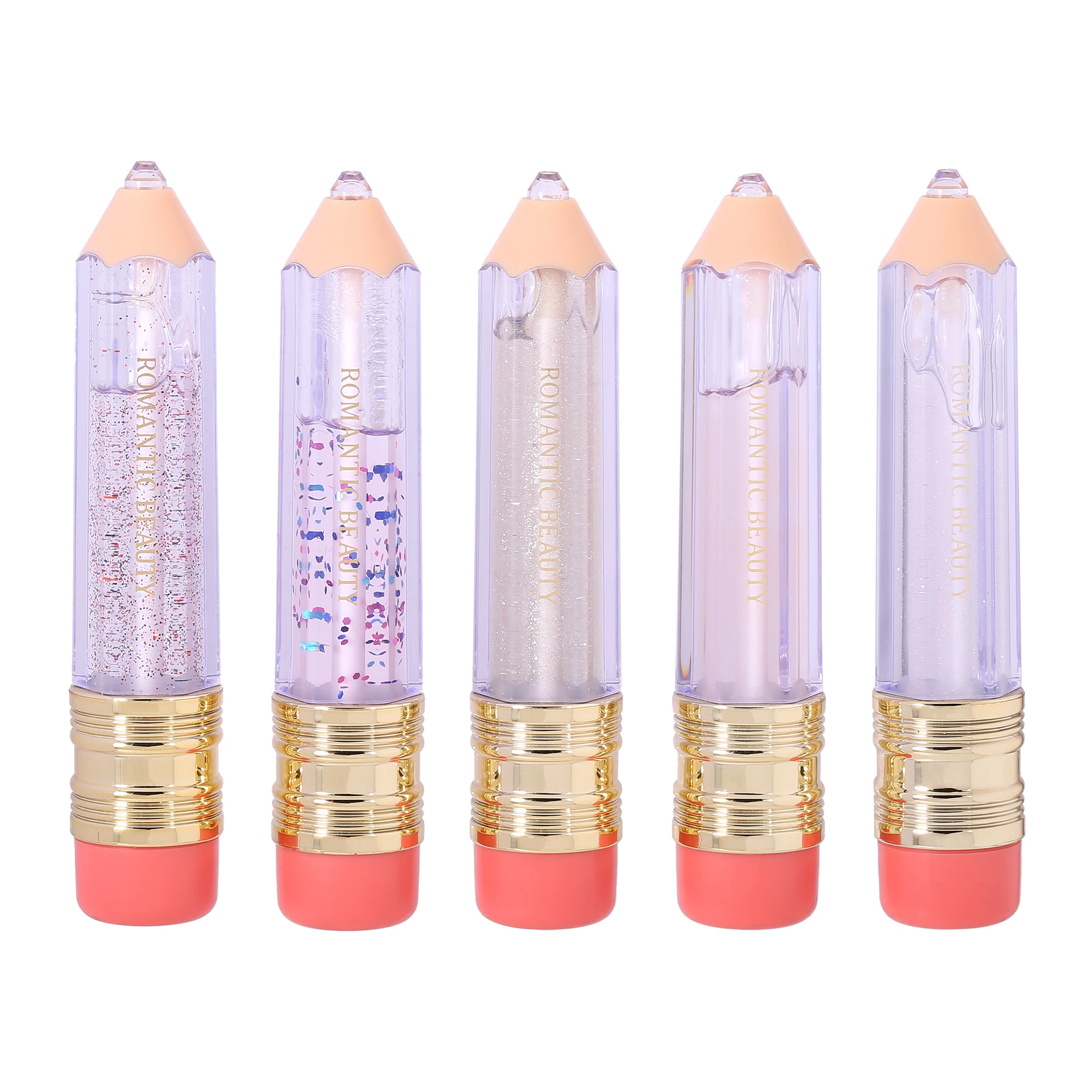 Lip Oil Private Label Pencil Shaped Custom Logo Moisturizing Glossy