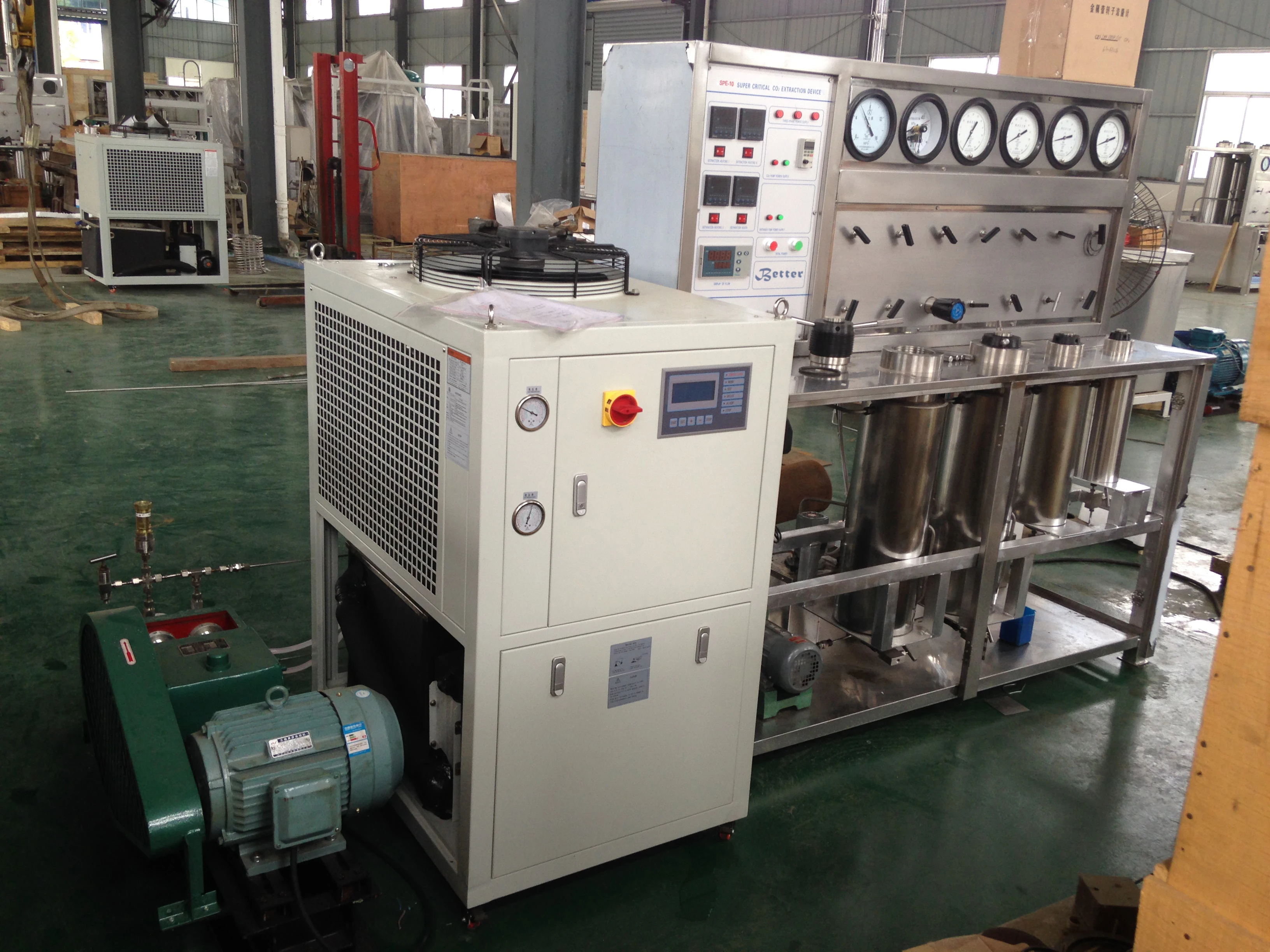 Small Scale Supercritical CO2 Extraction Machine