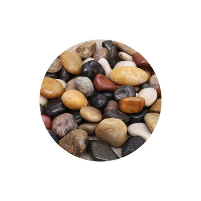 Cheap natural colored yellow granite paving pebbles