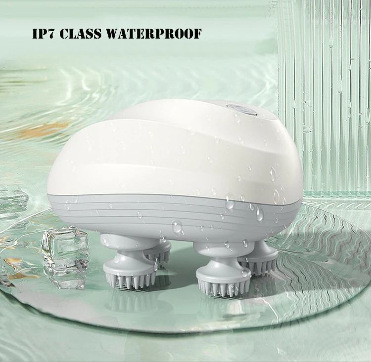 Electric Cat Massager  Health Care Relax Shoulder Neck Deep Tissue Head Scalp Massage Kneading Vibrating Device Body Massager