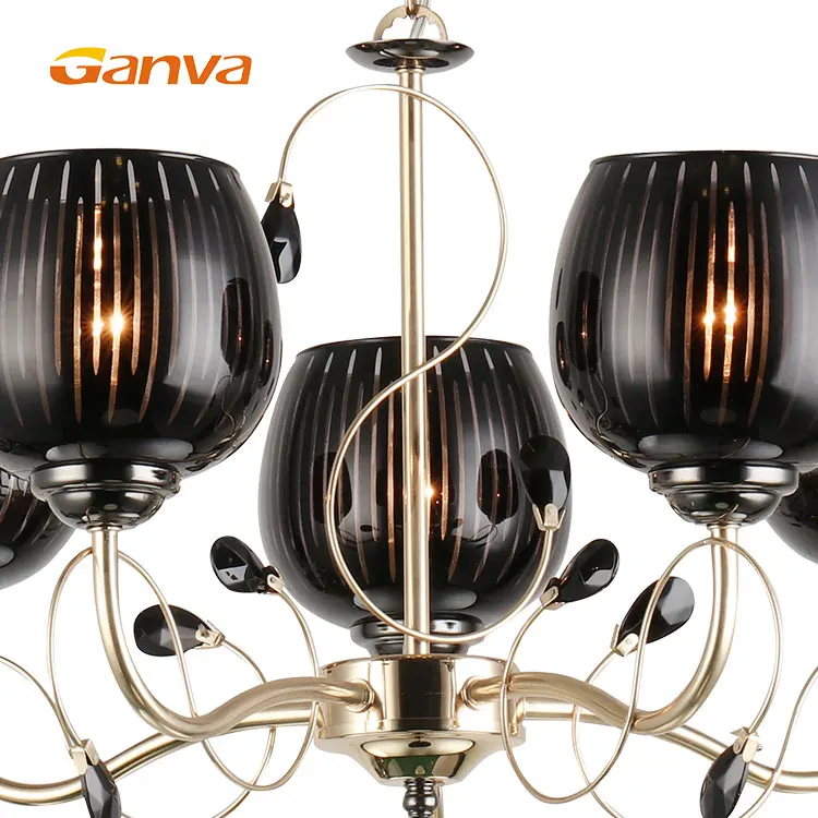 Современная подвесная люстра Ganva из стекла E27 для кухни новый дизайн под