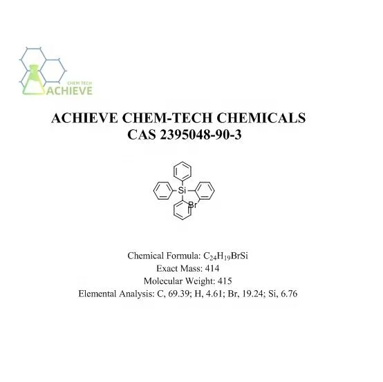 OLED New Materials Benzene, 1-bromo-2-(triphenylsilyl)- CAS NO:2395048-90-3