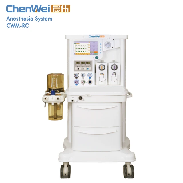 Chenwei patient monitor with printer ICU & Emergency Anesthesia Machine With Electronic Display Flowmeter
