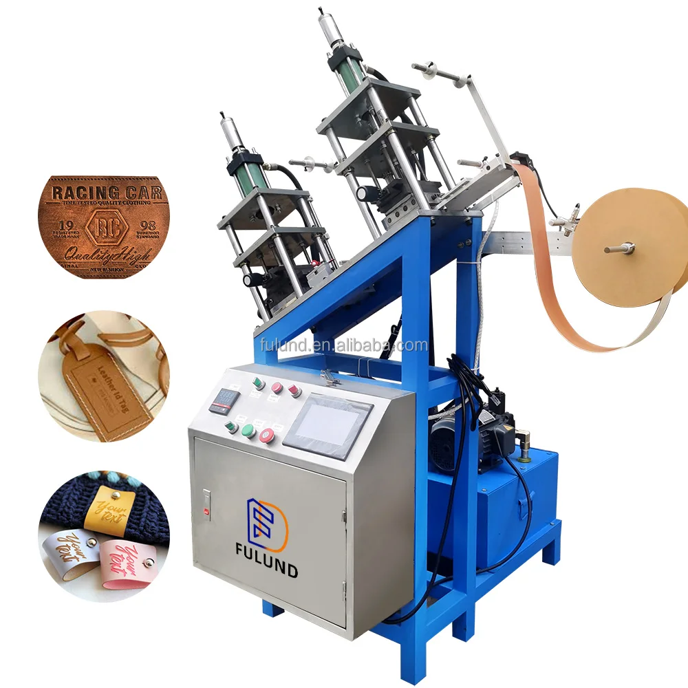 Машина для горячего тиснения кожаных логотипов и